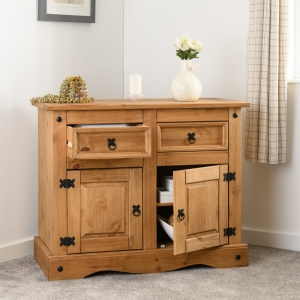 Image: 7293 - Corona 2 Door 2 Drawer Sideboard